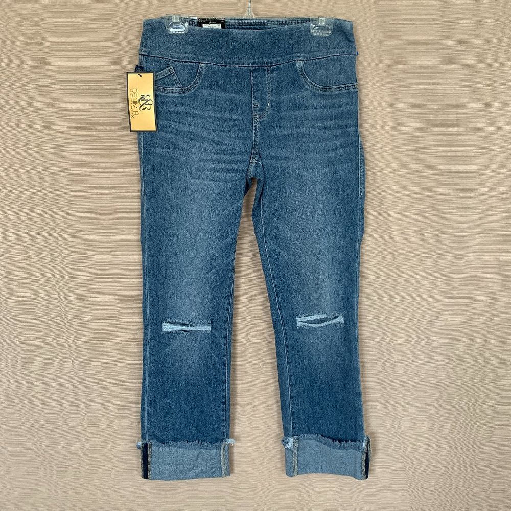 NWT Rock & Republic Jeans Distressed Slimming